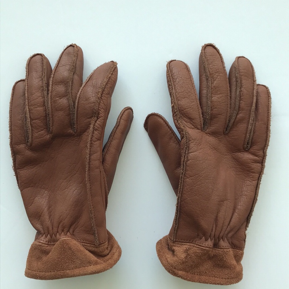 J Crew Leather Gloves
